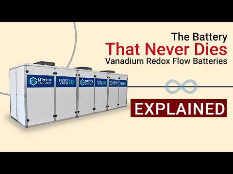 Vanadium Flow Batteries: The Future of Energy Storage | This Battery Could Power Cities for Decades