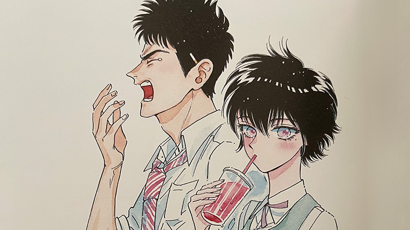 Reiko Kujirai et Hajime Kudo personnages du manga Kowloon Generic Romance