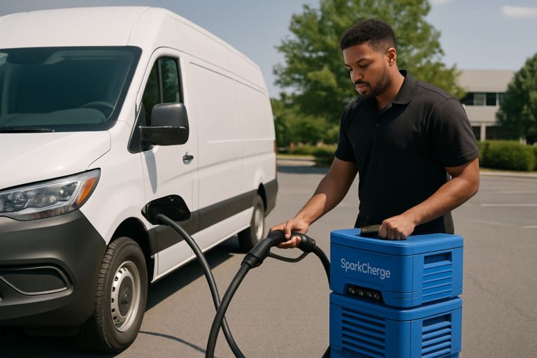 SparkCharge nodrošina 30,5 miljonus dolāru, lai traucētu EV uzlādi – ar ātrām, ārpus tīkla risinājumiem, kas mainīs flotes 2025. gadā.